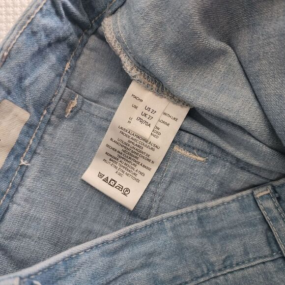 Pilcro and the letterpress denim wide leg cropped cullotes jeans new with tags - Picture 5 of 15